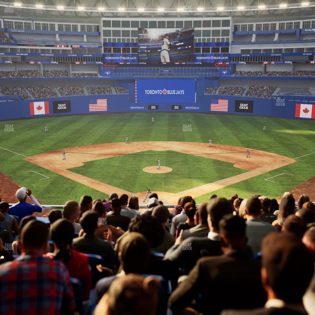 Rogers Centre - Section Home Plate Terrace Club 224 A Seat View