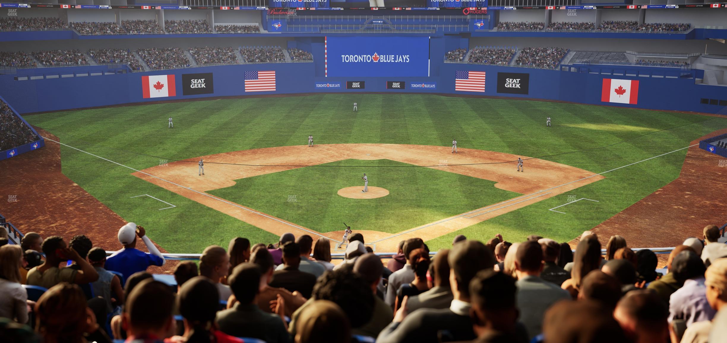 Rogers Centre - Section Home Plate Terrace Club 224 A Seat View