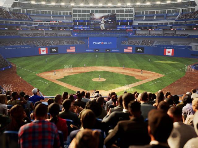 Rogers Centre - Section Home Plate Terrace Club 224 A Seat View