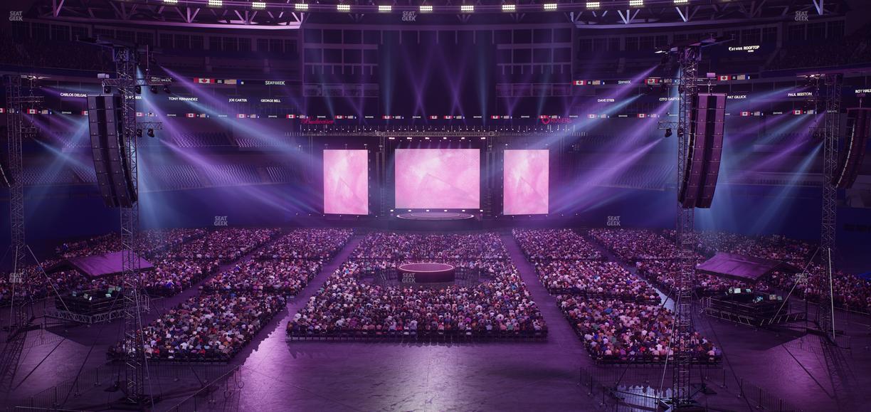 Rogers Centre - Section Home Plate Terrace Club 224 A Seat View