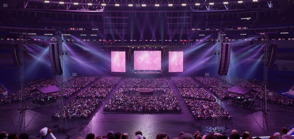 Rogers Centre - Section Home Plate Terrace Club 224 A Seat View