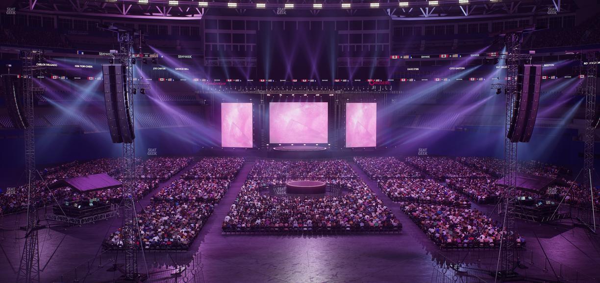 Rogers Centre - Section Home Plate Terrace Club 224 B Seat View