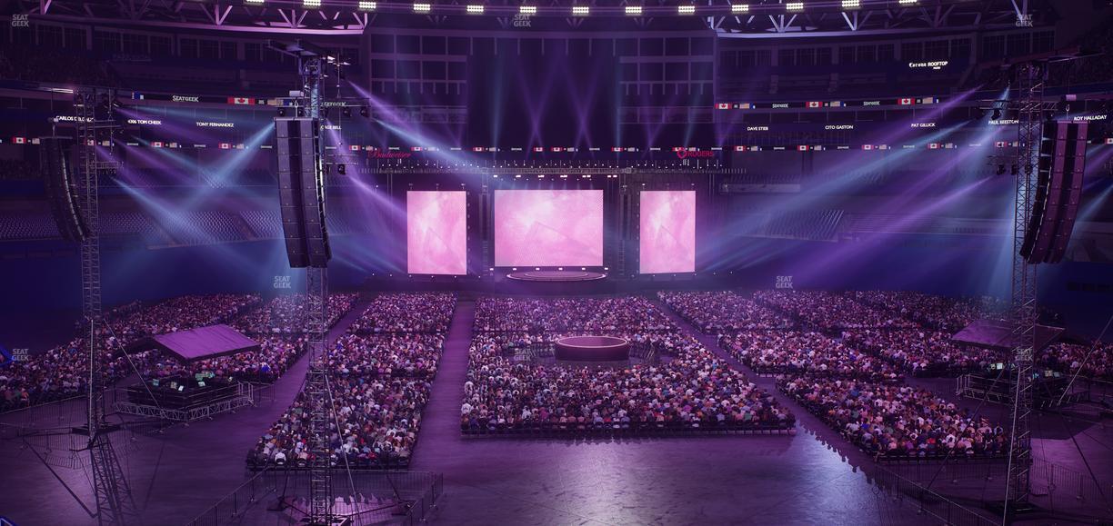 Rogers Centre - Section Home Plate Terrace Club 225 A Seat View