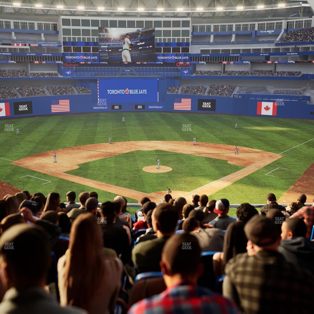 Rogers Centre - Section Home Plate Terrace Club 225 A Seat View