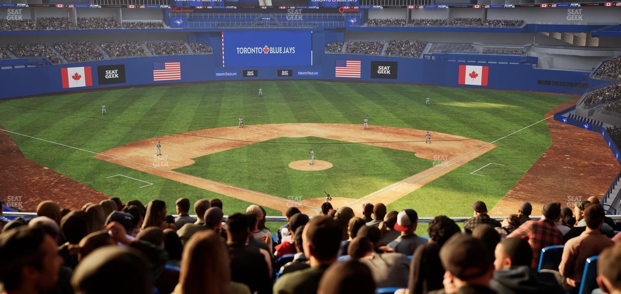 Rogers Centre - Section Home Plate Terrace Club 225 A Seat View