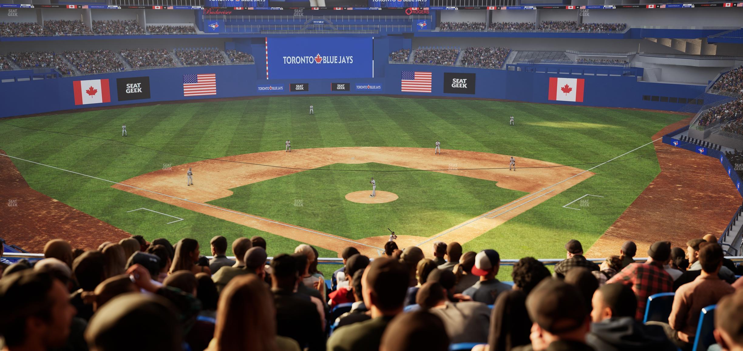 Rogers Centre - Section Home Plate Terrace Club 225 A Seat View