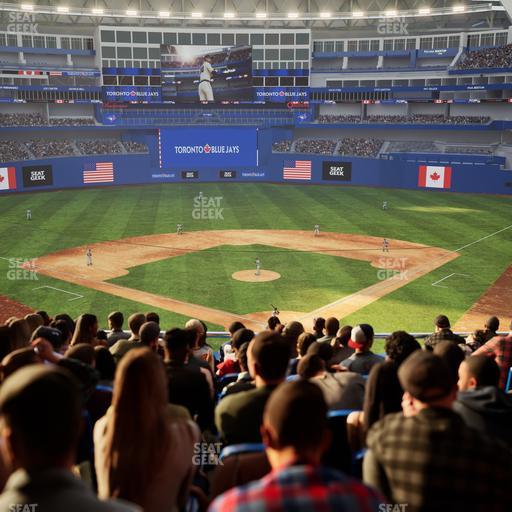 Rogers Centre - Section Home Plate Terrace Club 225 A Seat View