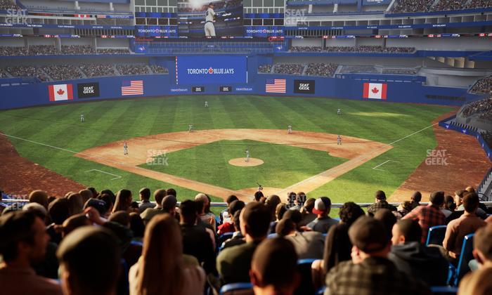 Rogers Centre - Section Home Plate Terrace Club 225 A Seat View