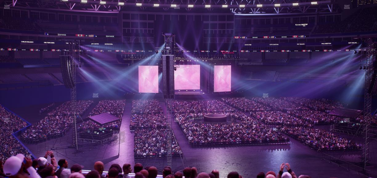 Rogers Centre - Section Home Plate Terrace Club 226 A Seat View