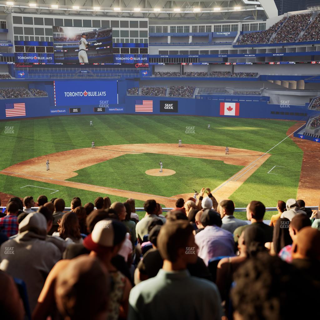 Rogers Centre - Section Home Plate Terrace Club 226 A Seat View