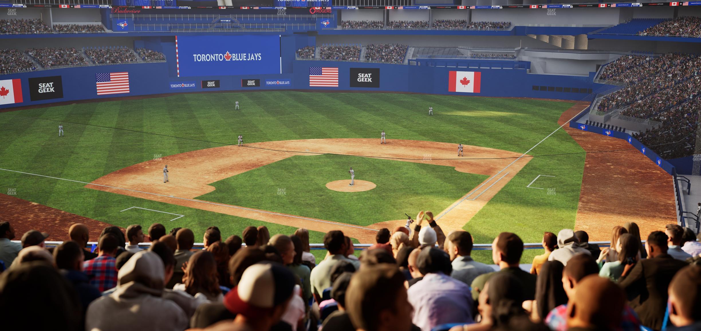 Rogers Centre - Section Home Plate Terrace Club 226 A Seat View