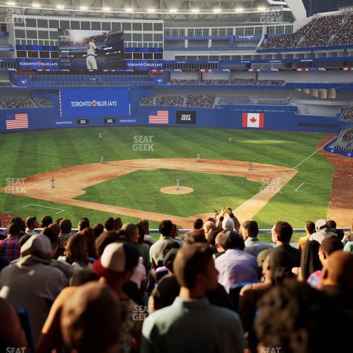 Rogers Centre - Section Home Plate Terrace Club 226 A Seat View