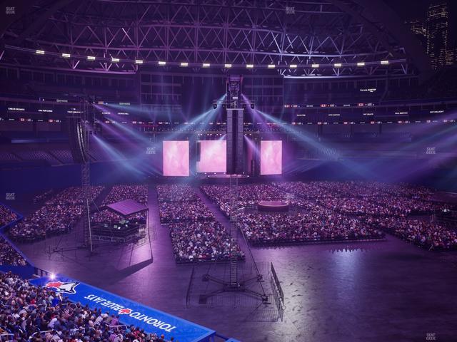 Rogers Centre - Section Home Plate Terrace Club 226 B Seat View