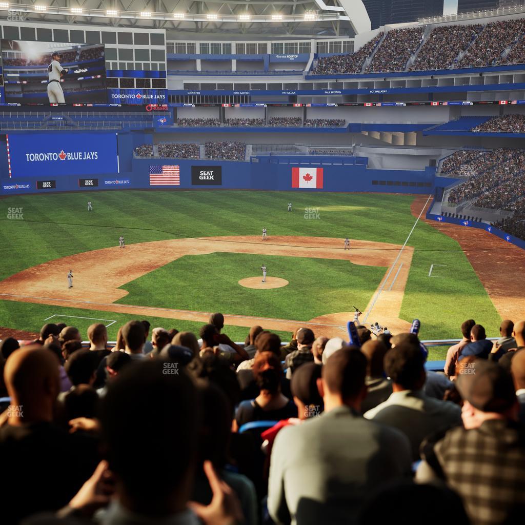 Rogers Centre - Section Home Plate Terrace Club 227 A Seat View
