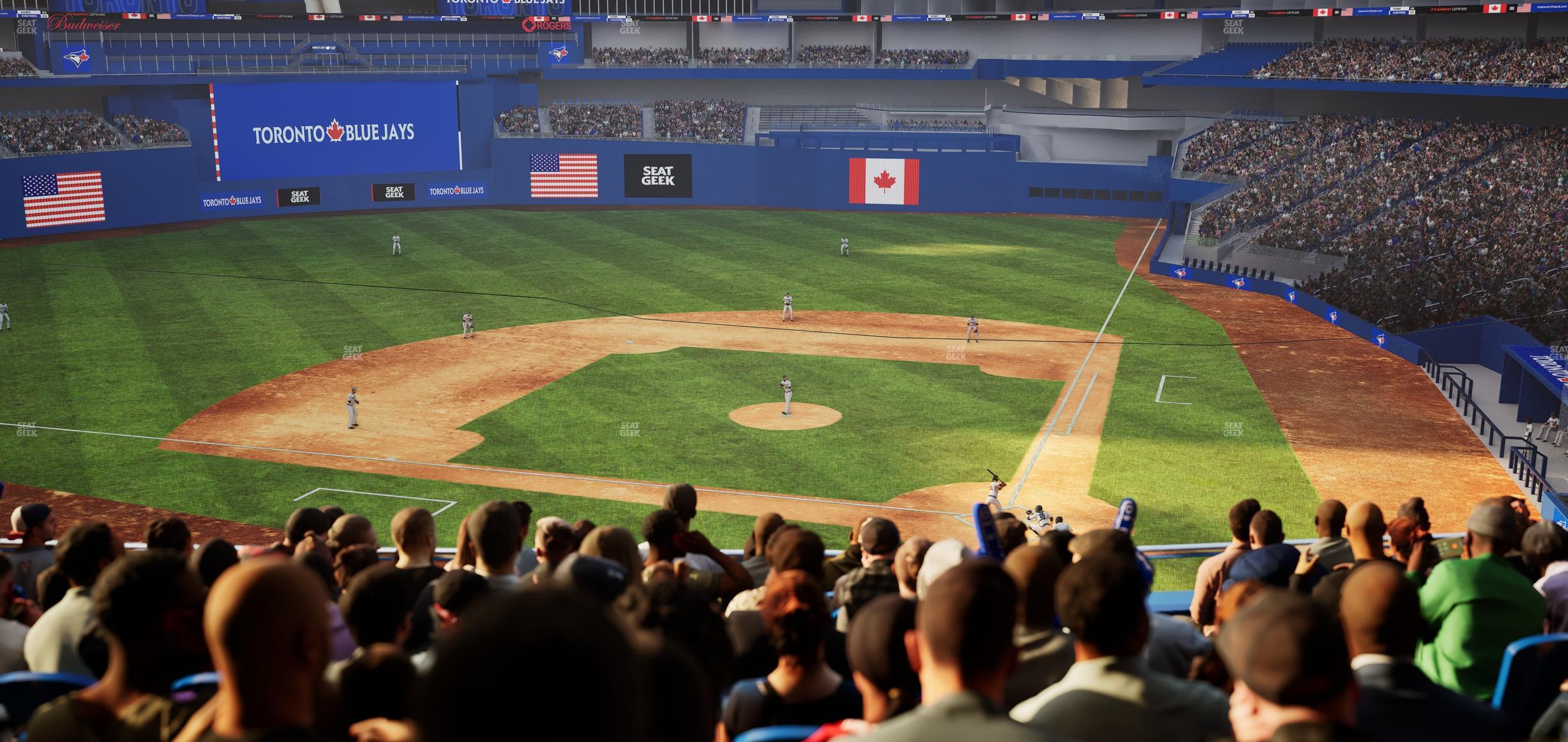 Rogers Centre - Section Home Plate Terrace Club 227 A Seat View