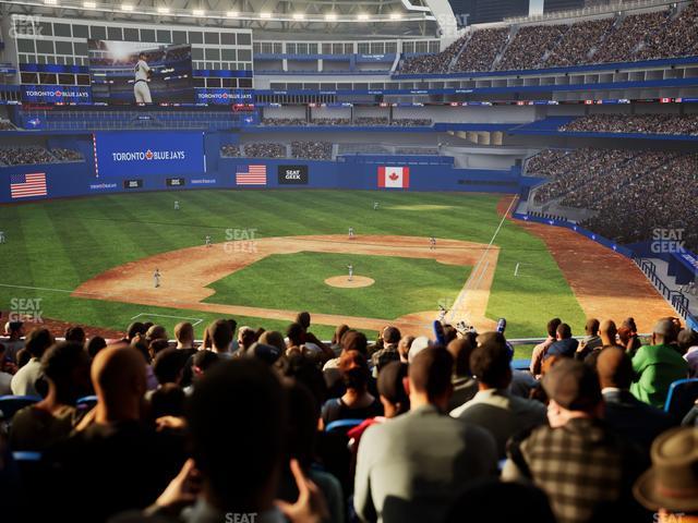 Rogers Centre - Section Home Plate Terrace Club 227 A Seat View