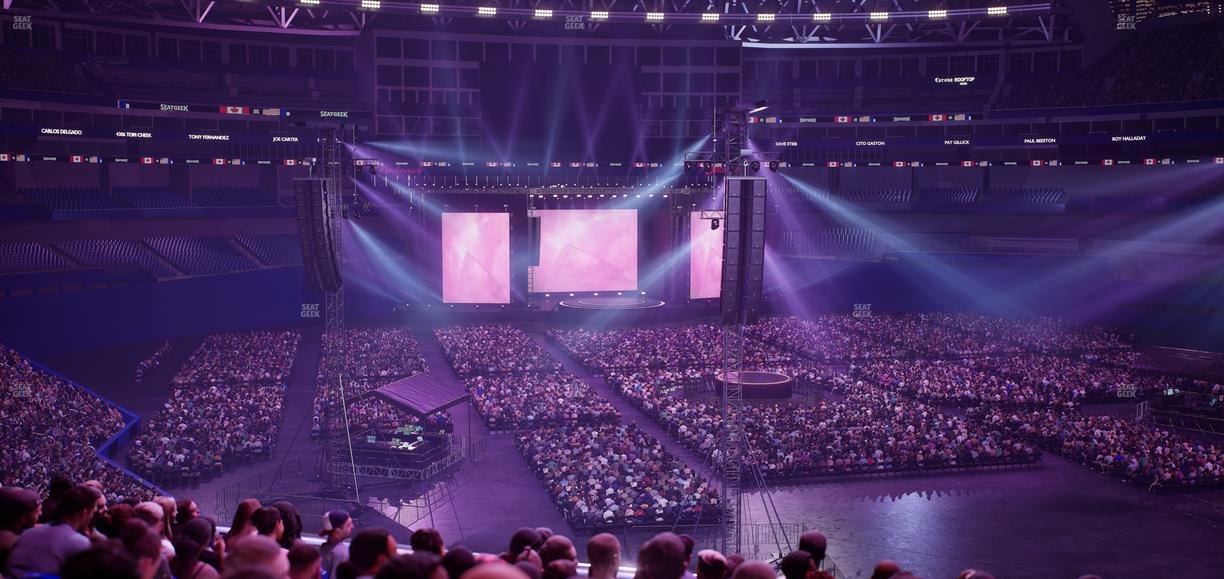 Rogers Centre - Section Home Plate Terrace Club 227 A Seat View