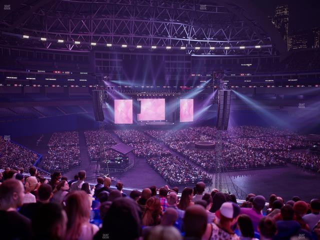 Rogers Centre - Section Home Plate Terrace Club 227 B Seat View