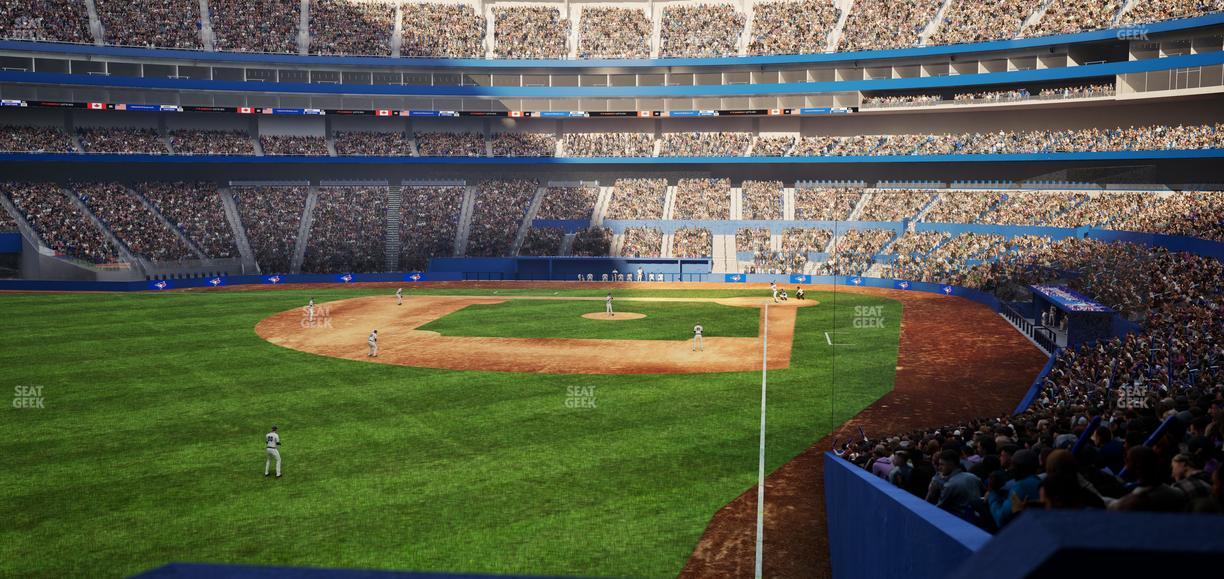 Rogers Centre - Section Left Field Balcony Seat View