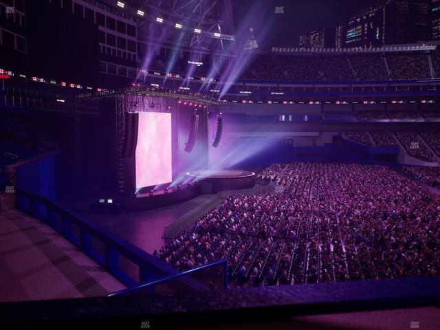 Rogers Centre - Section Left Field Balcony Seat View