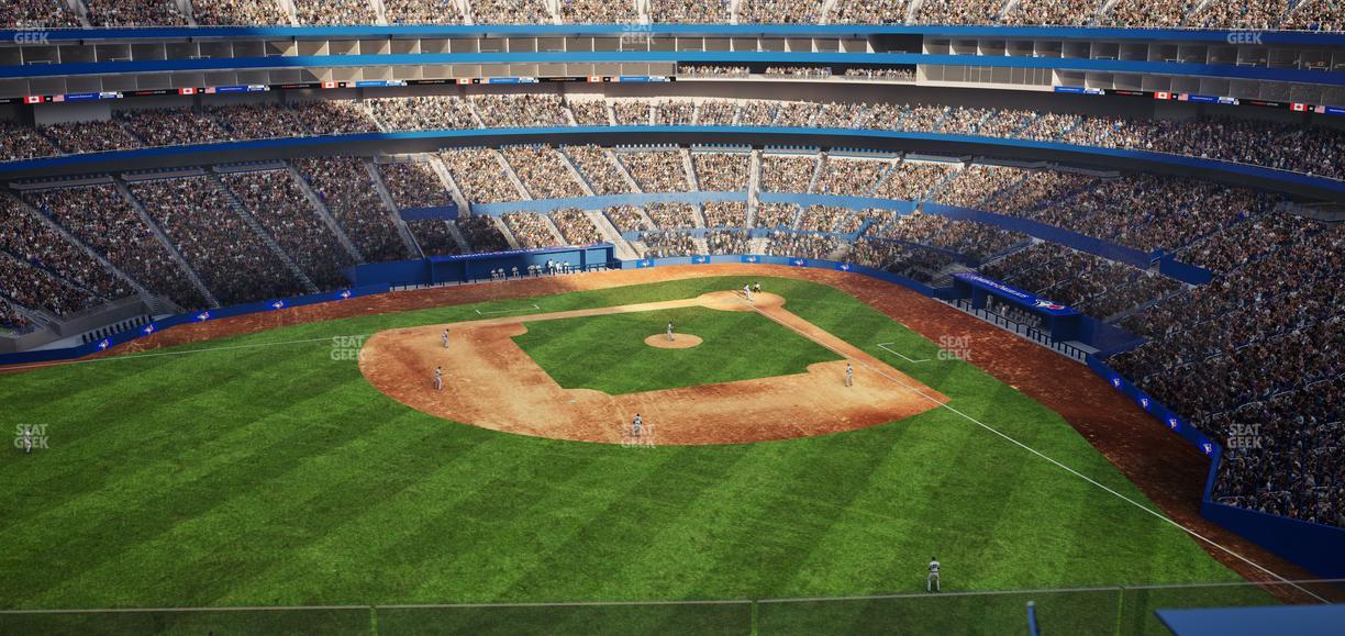 Rogers Centre - Section Park Social Seat View