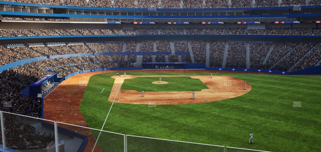 Rogers Centre - Section Schneiders Porch Seat View