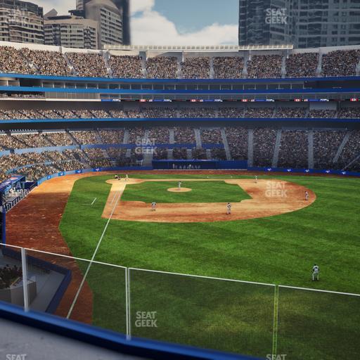 Rogers Centre - Section Schneiders Porch Seat View