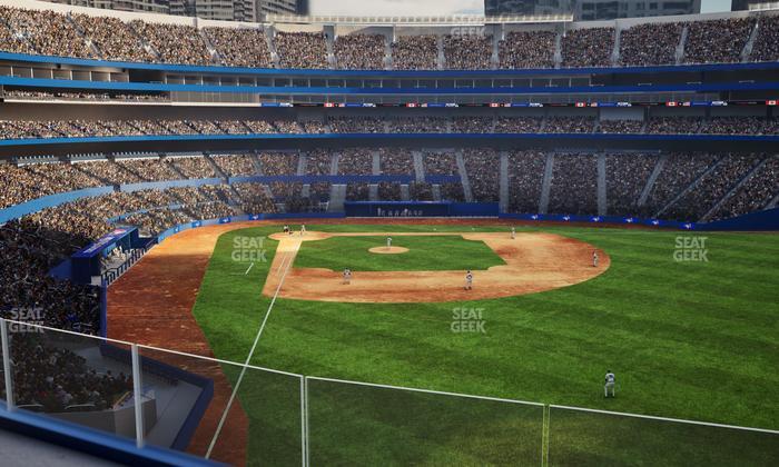 Rogers Centre - Section Schneiders Porch Seat View