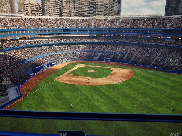 Rogers Centre - Section The Corona Rooftop Patio Seat View