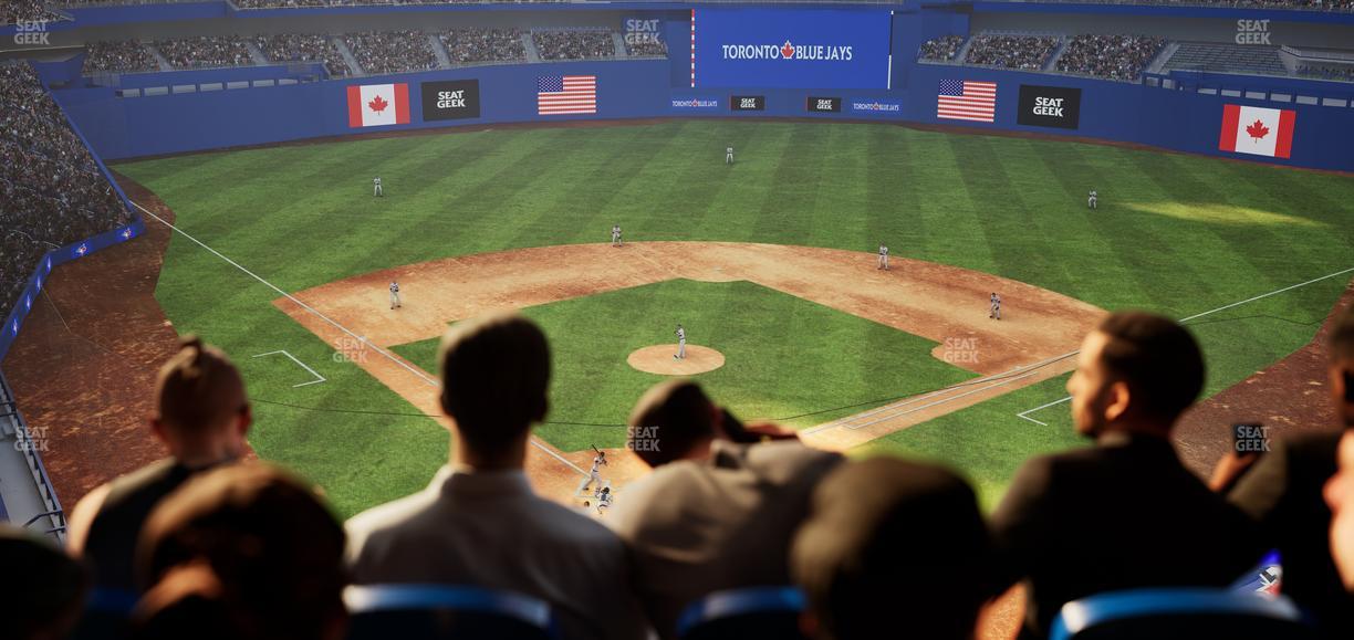 Rogers Centre - Section Tickemaster Lounge Seat View