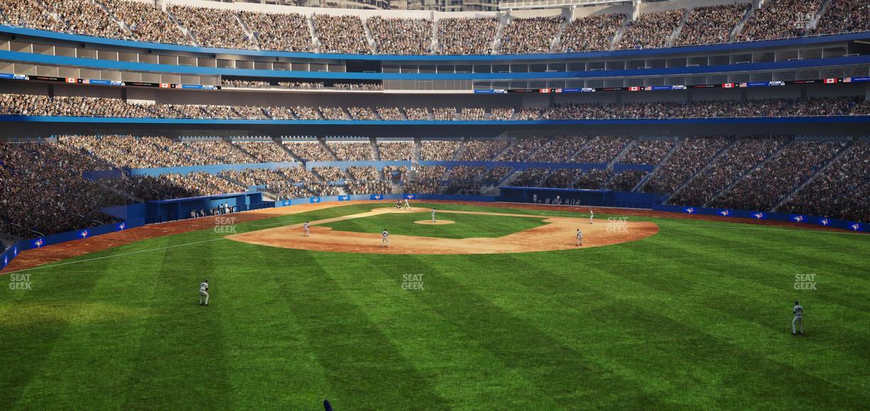 Rogers Centre - Section W 102 Seat View