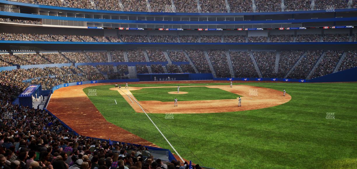 Rogers Centre - Section W 108 Seat View