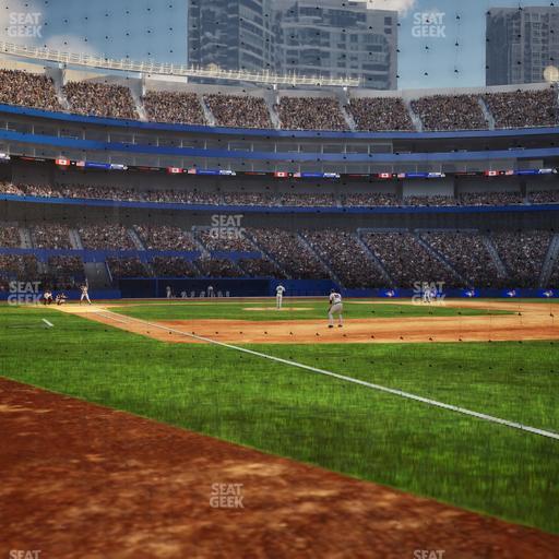 Rogers Centre - Section W 11 Seat View