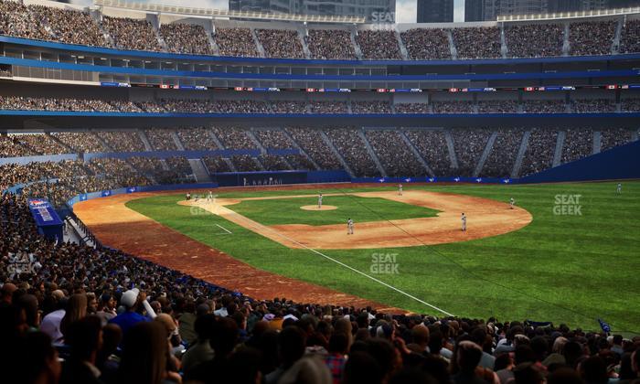 Rogers Centre - Section W 110 Seat View