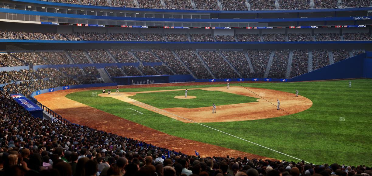 Rogers Centre - Section W 111 Seat View