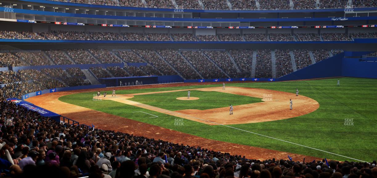 Rogers Centre - Section W 112 Seat View