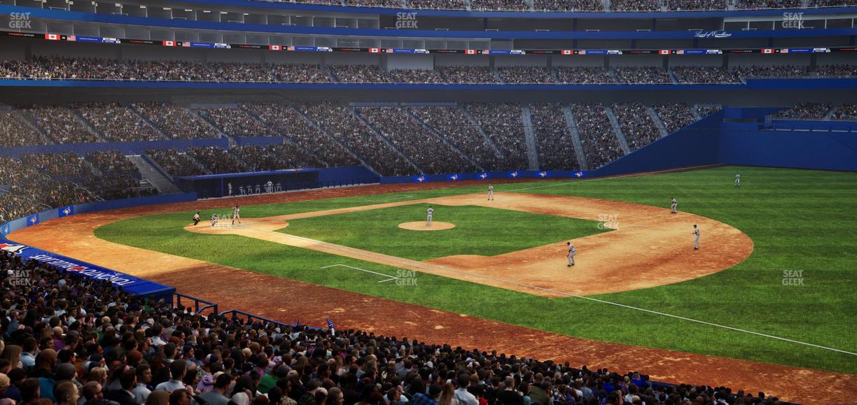 Rogers Centre - Section W 113 Seat View