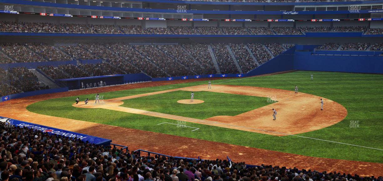 Rogers Centre - Section W 114 Seat View