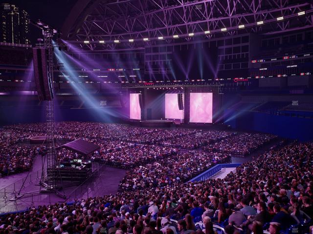 Rogers Centre - Section W 115 Seat View