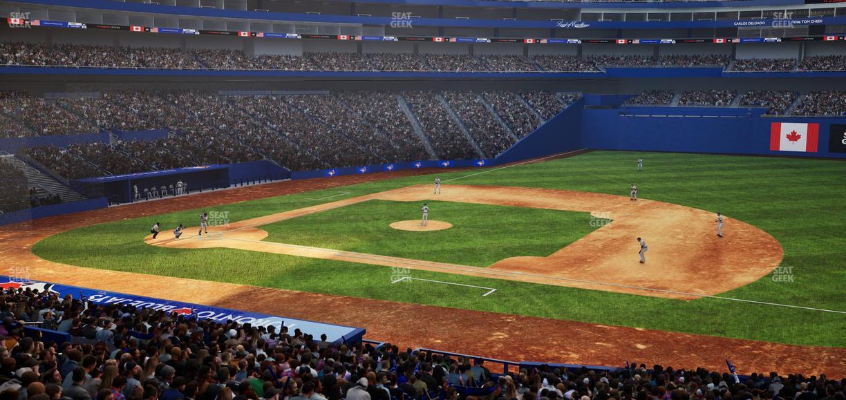 Rogers Centre - Section W 115 Seat View