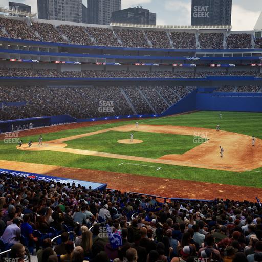 Rogers Centre - Section W 115 Seat View