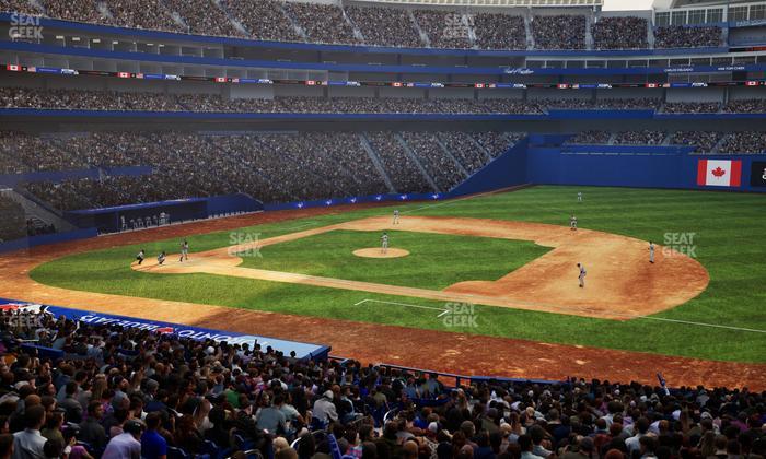 Rogers Centre - Section W 115 Seat View