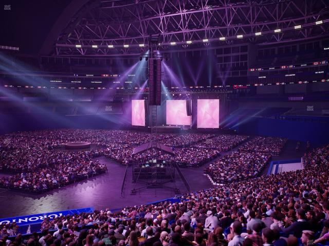 Rogers Centre - Section W 117 Seat View