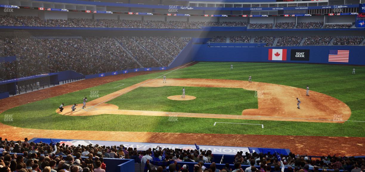 Rogers Centre - Section W 117 Seat View