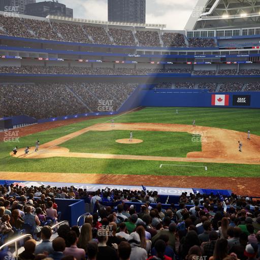 Rogers Centre - Section W 117 Seat View