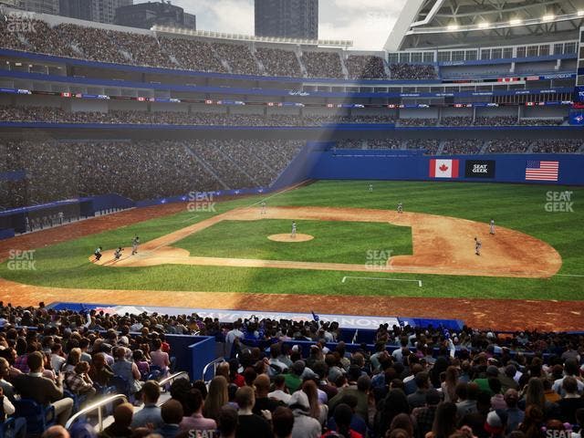Rogers Centre - Section W 117 Seat View