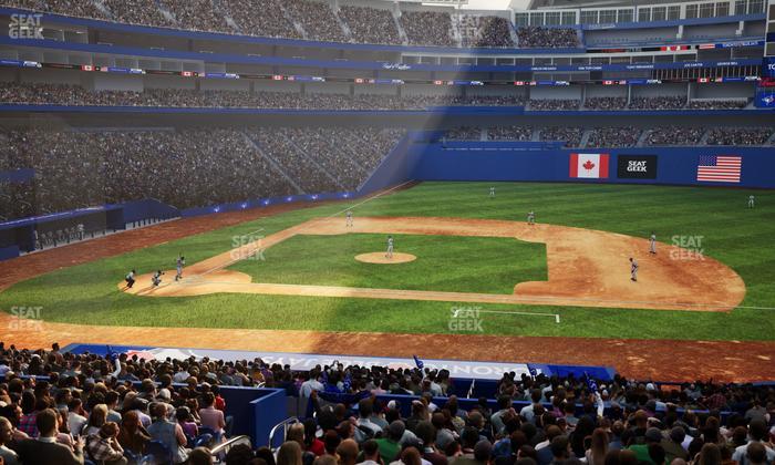 Rogers Centre - Section W 117 Seat View