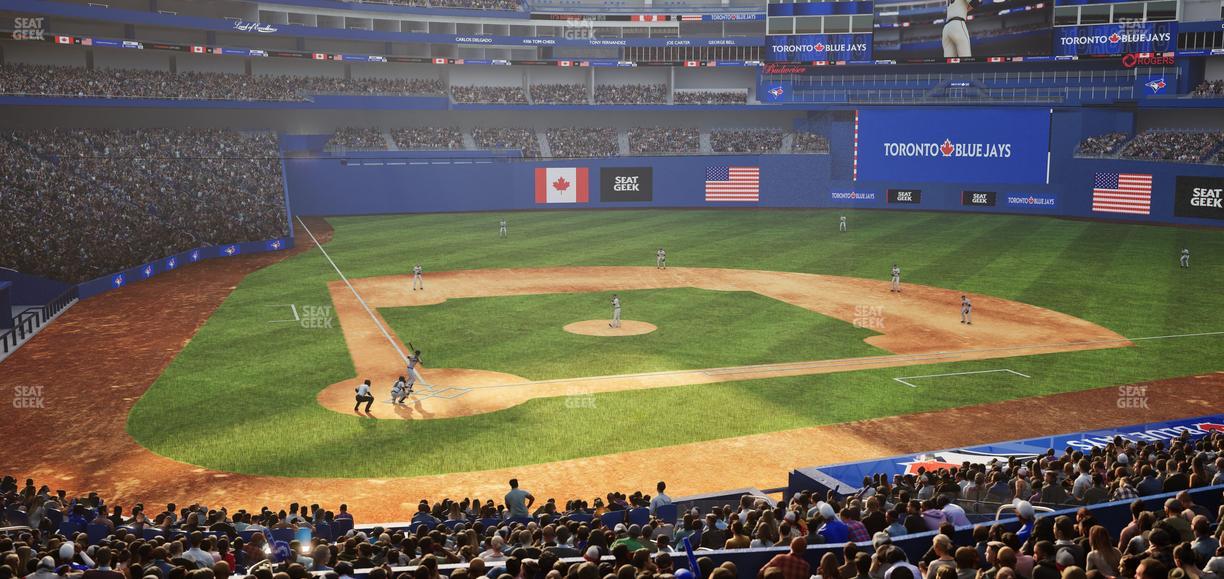 Rogers Centre - Section W 121 Seat View