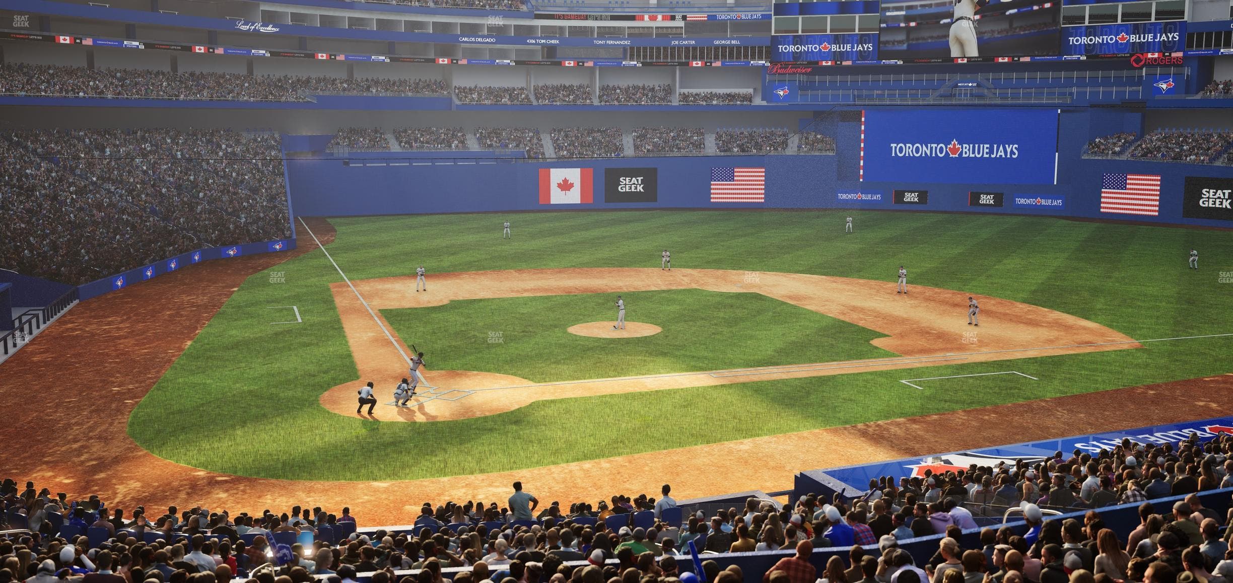 Rogers Centre - Section W 121 Seat View