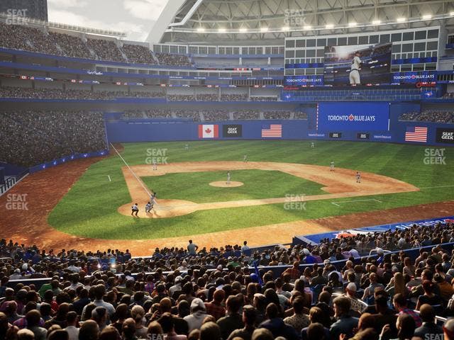 Rogers Centre - Section W 121 Seat View
